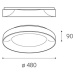 LED2 1270151DT BELLA 48, W DIM 40W 2CCT 3000K/4000K stropní bílé