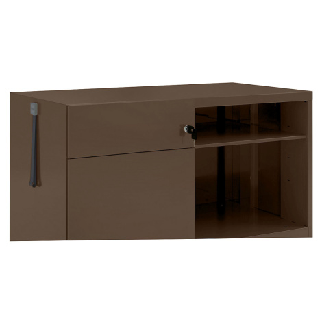 Pojízdný kontejner s policemi Note™ CADDY, v x š x h 563 x 900 x 490 mm BISLEY