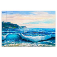 Skleněný obraz 70x50 cm Horizon – Wallity