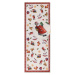 Červený běhoun s vánočním motivem 80x200 cm Red Christmas – Villeroy&Boch