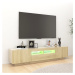 vidaXL TV skříňka s LED osvětlením dub sonoma 180 x 35 x 40 cm