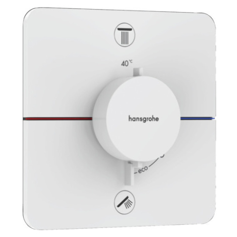 Hansgrohe ShowerSelect Comfort Q sprchová a vanová baterie bez podomítkového tělesa matná bílá 1