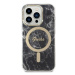 Guess GUBPP14XHMEACSK sada nabíječky MagSafe a pouzdra na iPhone 14 PRO MAX 6.7" black Marble Ma