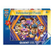 60dílné podlahové puzzle PAW PATROL Giant