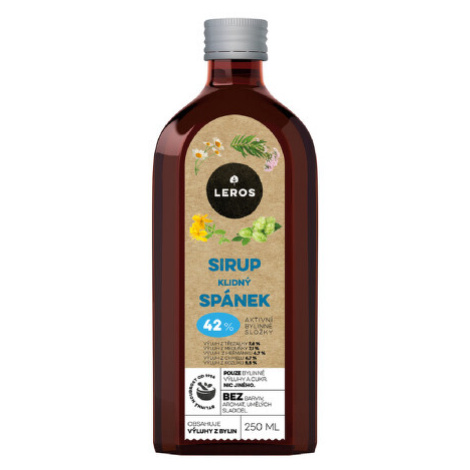 LEROS Sirup klidný spánek 250ml