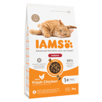 IAMS granule 2,7 / 3 kg - 10 % sleva - Vitality Cat Adult Indoor chicken (3 kg)