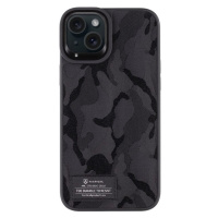 Pouzdro Tactical Camo Troop Apple iPhone 15 PLUS Black