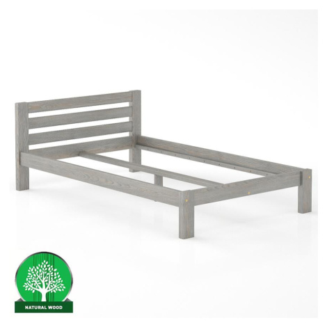 Postel borovicová LK105–120x200 grey BAUMAX