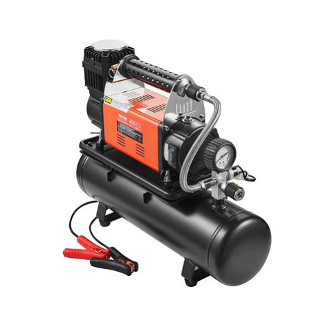 VEVOR 12V Těžký vzduchový kompresor, 6 L nádrž 6.3 5CFM, hustilka pneumatik MAX 150 PSI/10,3 bar