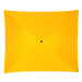 Balkónový naklápěcí slunečník Doppler SUNLINE WATERPROOF 230 x 190 cm, žlutá