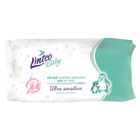 Linteo Baby Ultra sensitive vlhčené ubrousky 64 ks Linteobaby