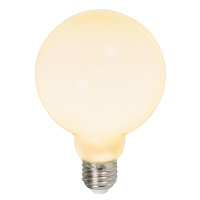 E27 stmívatelná LED lampa G95 opálová 7,5W 806 lm 2700K