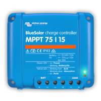 Victron Energy MPPT regulátor nabíjení Victron Energy BlueSolar 75V 15A
