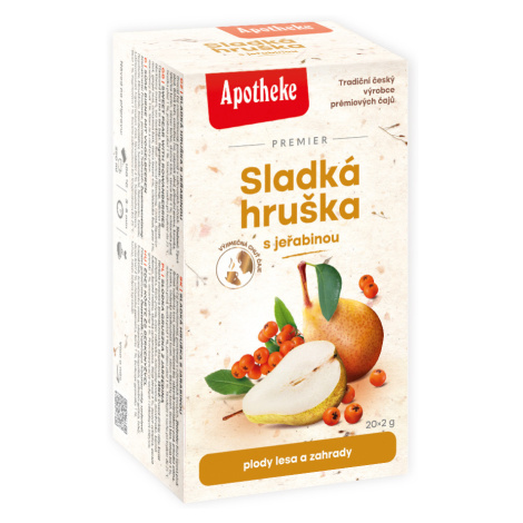 Apotheke Sladká hruška s jeřabinou STEVIE porcovaný čaj 20x2 g
