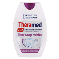 Theramed  Non stop White bělící zubní pasta s ústní vodou 75 ml