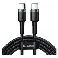 Baseus Datový kabel Cafule USB-C PD2.0 100W 2m 20V 5A šedo-černý