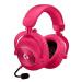 Logitech G PRO X 2 LIGHTSPEED Gaming Headset, růžová