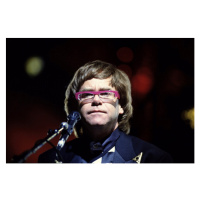 Fotografie Portrait du chanteur Elton John, 40 × 26.7 cm