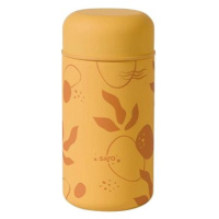 Saro Baby Nerezová termoska na jídlo 500 ml Mustard