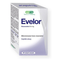 Evelor resveratrol 50 mg tob.90