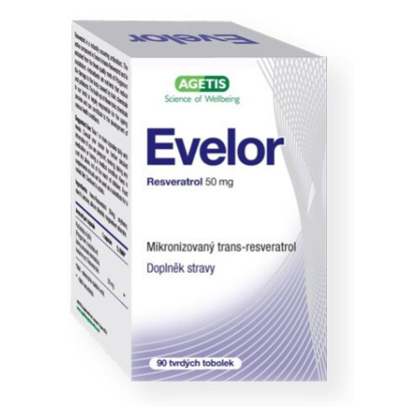 Evelor resveratrol 50 mg tob.90