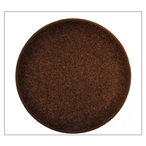 Eton hnědý koberec kulatý - 200 cm