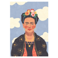Ilustrace Frida 2, Gigi Rosado, 26.7x40 cm