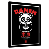 Obraz na zeď - The Original Ramen Company - Panda, 34.3 × 44.5 cm