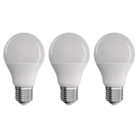 LED žárovka (3 ks) Classic A60, E27, 8,5 W, 806 lm Asko