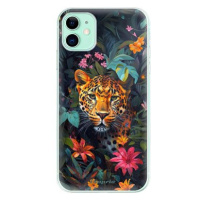 iSaprio Flower Jaguar - iPhone 11