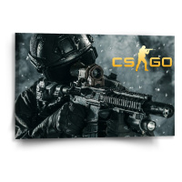 Sablio Obraz CS:GO Voják 1 - 60x40 cm