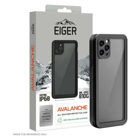 Kryt Eiger Avalanche Case for Apple iPhone 13 Pro in Black Eiger Glass