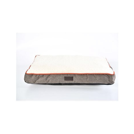 Petproducts Hnědo-béžová matrace pro psy 90 × 60 × 11 cm
