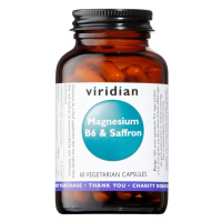 Viridian Magnesium B6 & Saffron 60 kapslí