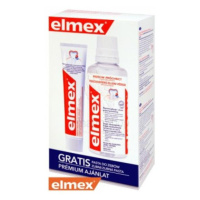 Elmex Caries Protection ústní voda 400ml + zubní pasta 75ml ZDARMA