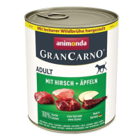 Konzerva Animonda Gran Carno Adult s jelenem a jablky 800g                     KS