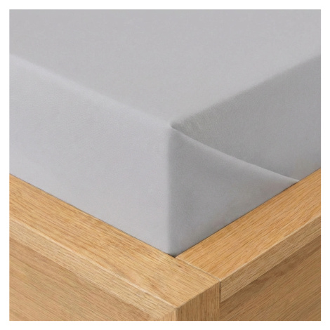 TOP Prostěradlo bavlněná plachta 140x225 Světle šedá