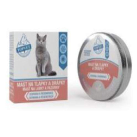 Mast na tlapky a drápky pro kočky TOPVET 30ml