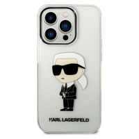 Karl Lagerfeld IML Ikonik NFT kryt iPhone 14 Pro čirý