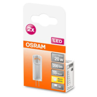 OSRAM OSRAM LED s paticí G4 1,8 W 2 700 K čirá 2 balení