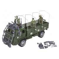 Dudlu Auto vojenské plastové 31cm herní set se 3 figurkami a doplňky