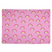 Little gem. carpets Dětský pěnový koberec Pink rainbows – na ven i na doma - 100x140 cm