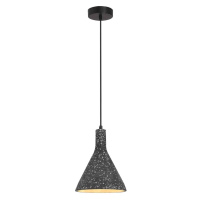 Viokef Závěsná lampa Dot, beton, černá