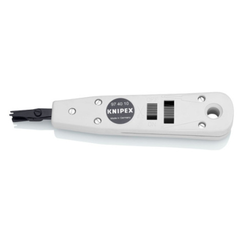 Narážecí nástroj Knipex 97 40 10 pro terminaci UTP/STP kabelů do svorkovnic Krone LSA Plus