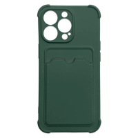 Card Armor Case cover for Samsung Galaxy A22 4G card wallet silicone armor case Air Bag green