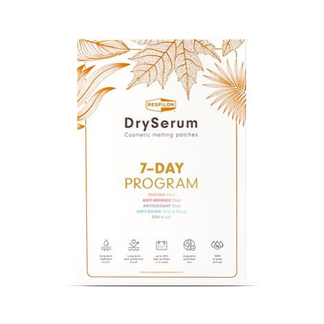 RESPILON DrySerum 7 Day Program 10 pack