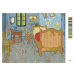 Malování podle čísel - LOŽNICE V ARLES (VINCENT VAN GOGH) Rozměr: 40x50 cm, Rámování: vypnuté pl
