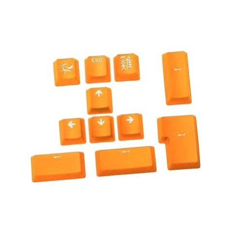 Ducky PBT Double-Shot Keycap Set, oranžová, 11 kláves