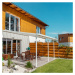 Gutta Terrassendach Original 5,46 x 4,06 m antracit