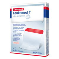 Leukomed T Skin Sensitive 8x10cm 5ks náplast bez polštářku